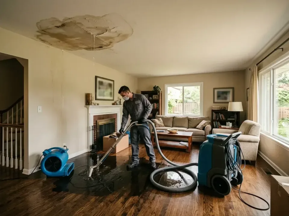 attic-pipe-burst-ceiling-drip-008 — frequently asked questions, Water Damage Restoration & Carpet Care in Trumbull Center, CT